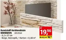 Bauhaus Kunststoff-verblendstein barbados Angebot