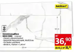 Bauhaus Feinsteinzeugfliese rock ford Angebot