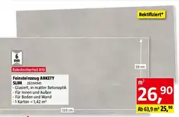 Bauhaus Feinsteinzeug arkety slim Angebot