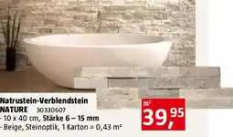Bauhaus Natrustein-verblendstein nature Angebot