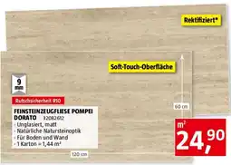 Bauhaus Feinsteinzeugfliese pompei dorato Angebot