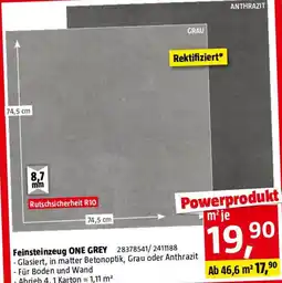 Bauhaus Feinsteinzeug ONE GREY Angebot