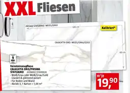 Bauhaus Feinsteinzeugfliese calacatta oro/prisma statuario Angebot