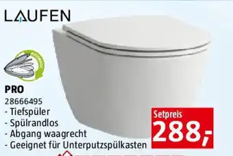 Bauhaus Laufen pro Angebot