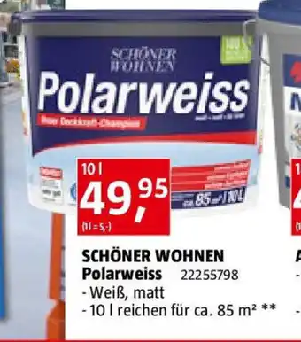 Bauhaus SCHÖNER WOHNEN Polarweiss Angebot