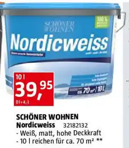 Bauhaus SCHONER WOHNEN Nordicweiss Angebot