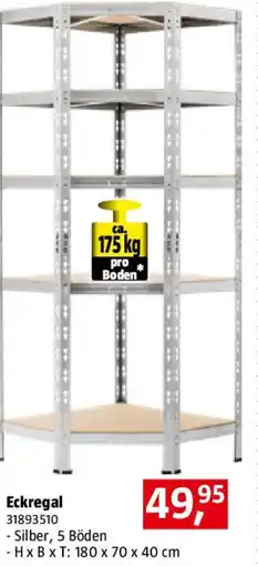 Bauhaus Eckregal Angebot