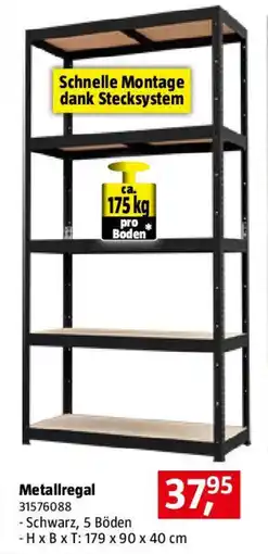 Bauhaus Metallregal Angebot
