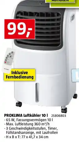 Bauhaus Proklima luftkühler Angebot