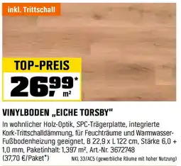 OBI Vinylboden „eiche torsby Angebot