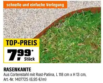 OBI Rasenkante Angebot