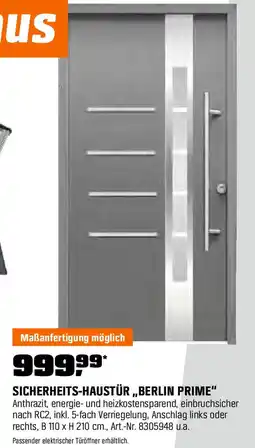 OBI Sicherheits-haustür berlin prime Angebot