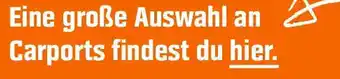 OBI Eine große Auswahl an Carports findest du hier Angebot