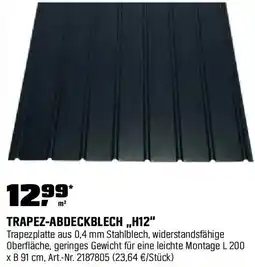 OBI Trapez-abdeckblech h12 Angebot