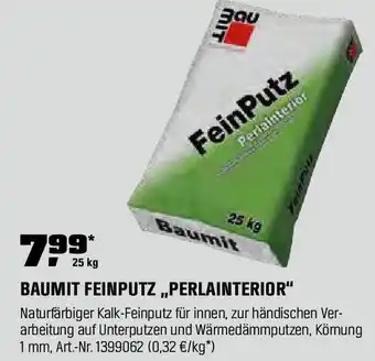 OBI Baumit feinputz perlainterior Angebot