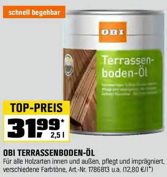 OBI Obi terrassenboden-öl Angebot