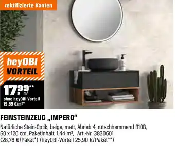 OBI Feinsteinzeug impero Angebot