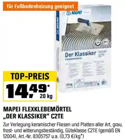 OBI Mapei flexklebemörtel der klassiker" c2te Angebot