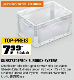 OBI Kunststoffbox eurobox-system Angebot