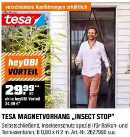 OBI Tesa magnetvorhang insect stop Angebot