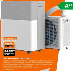 OBI Midea klimagerät portasplit Angebot