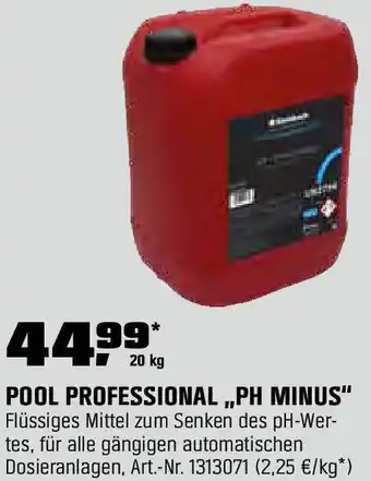 OBI Pool professional ph minus Angebot