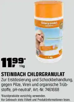 OBI Steinbach chlorgranulat Angebot