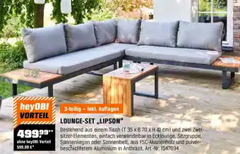 OBI Lounge-set lipson Angebot