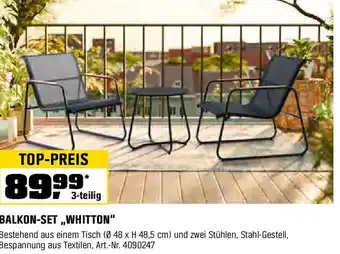 OBI Balkon-set whitton Angebot