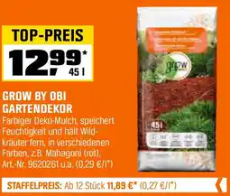 OBI Grow by obi gartendekor Angebot