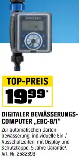 OBI Digitaler bewässerungs computer ebc-8/1 Angebot