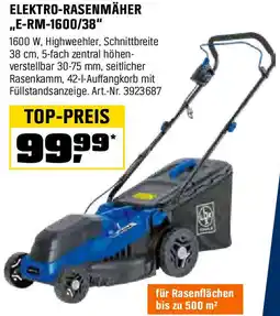 OBI Elektro-rasenmäher e-rm-1600/38 Angebot