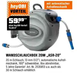 OBI Wandschlauchbox 20m asr-20 Angebot