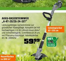 OBI Akku-rasentrimmer a-rt-20/26-24-set Angebot