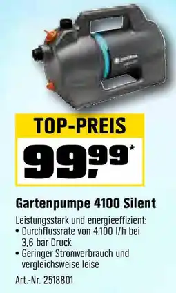 OBI Gartenpumpe 4100 Silent Angebot