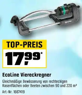 OBI EcoLine Viereckregner Angebot