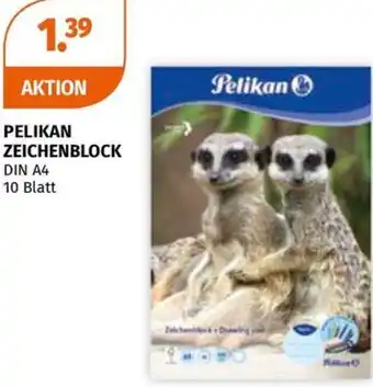 Müller Pelikan zeichenblock Angebot