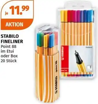 Müller Stabilo fineliner Angebot