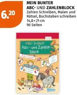 Müller Mein bunter abc- und zahlenblock Angebot
