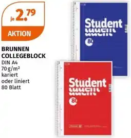 Müller Brunnen collegeblock Angebot