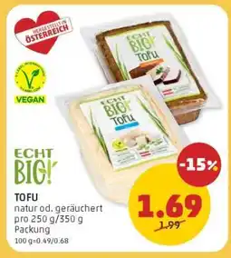 PENNY ECHT BIO! TOFU Angebot