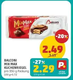 PENNY BALCONI MIX MAX KUCHENRIEGEL Angebot