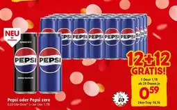 Interspar Pepsi oder Pepsi Zero Angebot