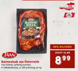 Interspar Karreesteak aus Österreich Angebot