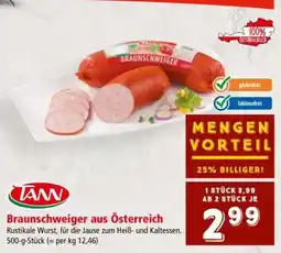 Interspar Braunschweiger aus Österreich Angebot