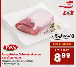 Interspar ausgelöstes Schweinskarree aus Österreich Angebot