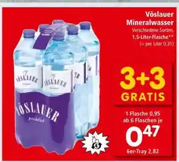 Interspar Vöslauer Mineralwasser Angebot