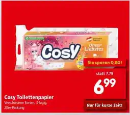 Interspar Cosy Toilettenpapier Angebot