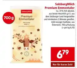 Interspar SalzburgMilch Premium Emmentaler Angebot