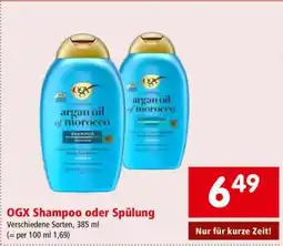 Interspar OGX Shampoo oder Spülung Angebot